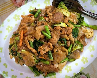 Drunken noodles