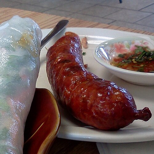 Hmong sausage